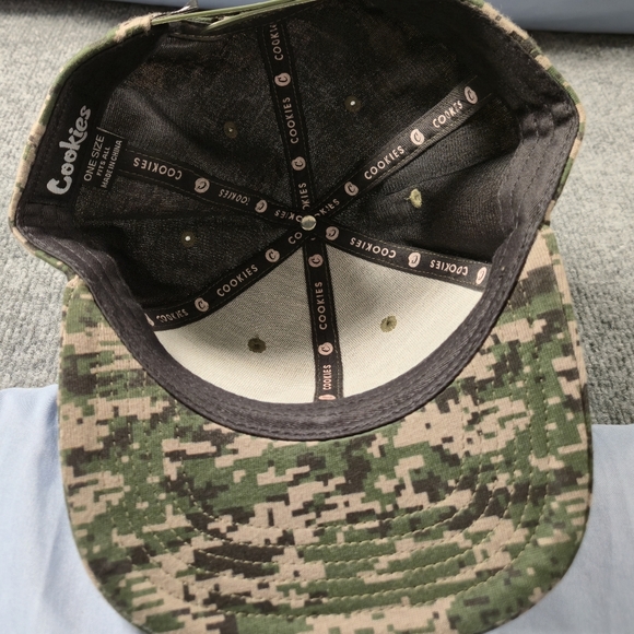 NWOT Cookies Camo Snapback Hat - Picture 6 of 6